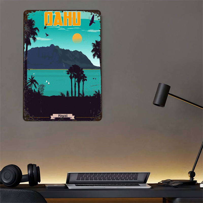 โปสเตอร์พิมพ์ลาย 3 มิติ ลายท่อ - Travel Accessories Hawaii บทวิจารณ์และราคา