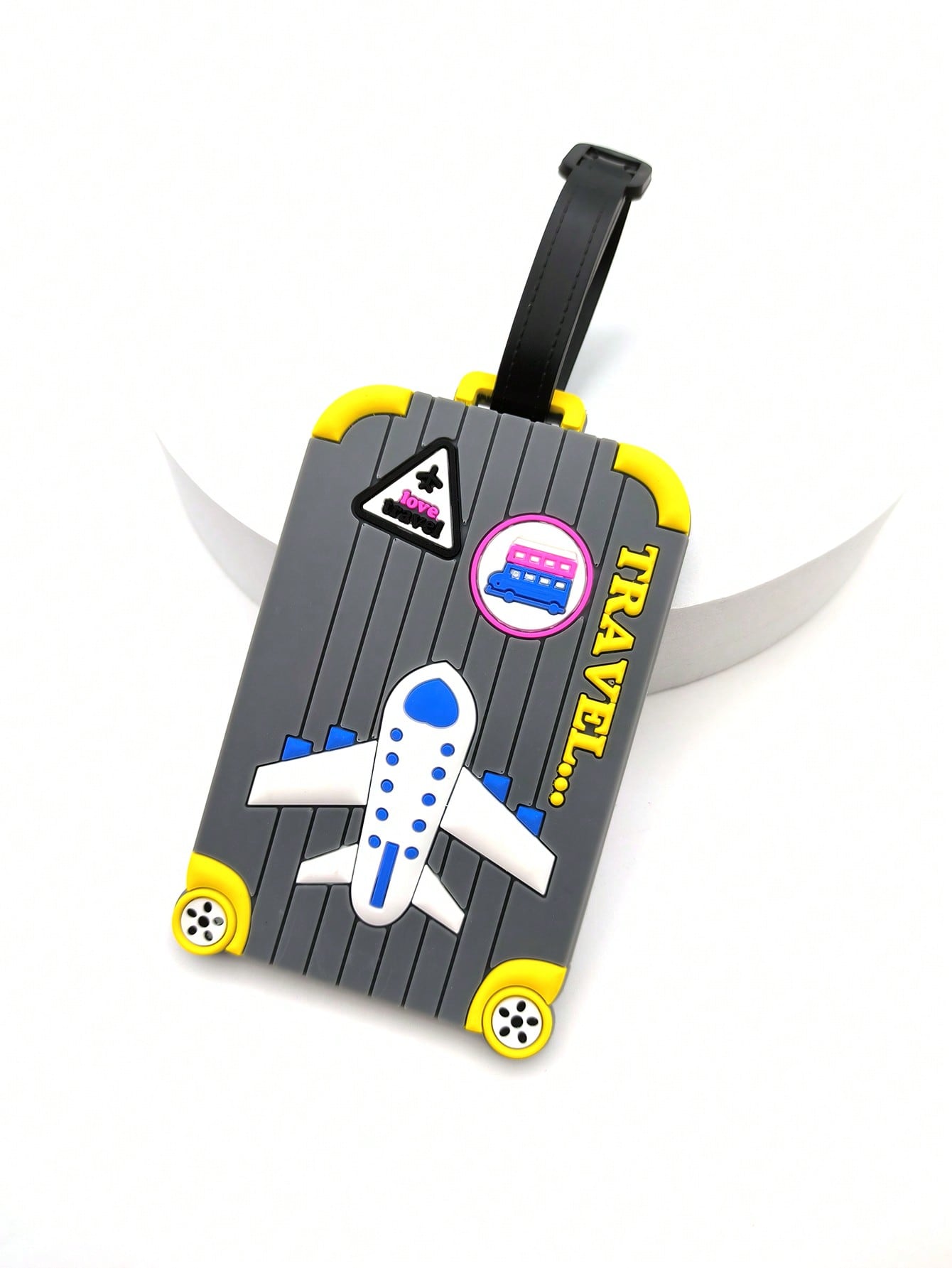 1PCS Creative เครื่องบินหลายสี - Travel Accessories Logo บทวิจารณ์และราคา